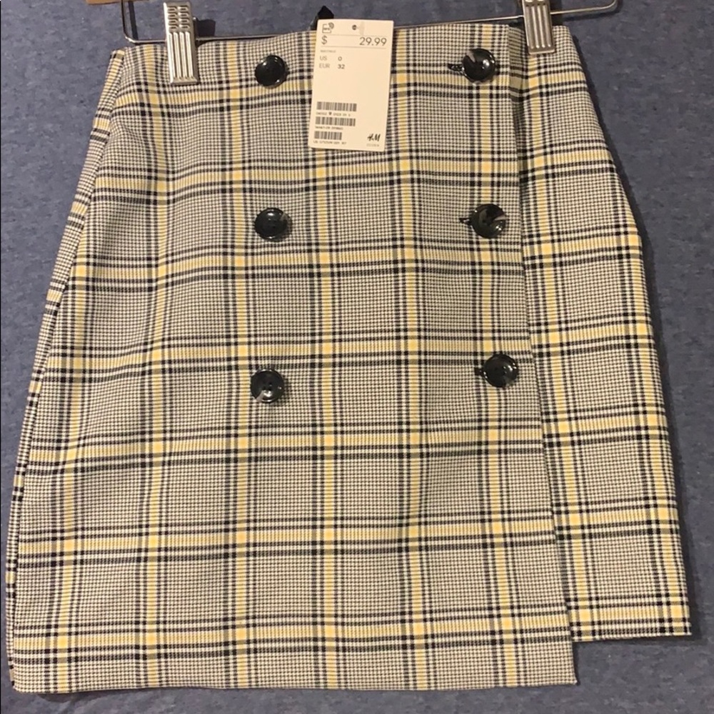 MINI stripped skirt H&M